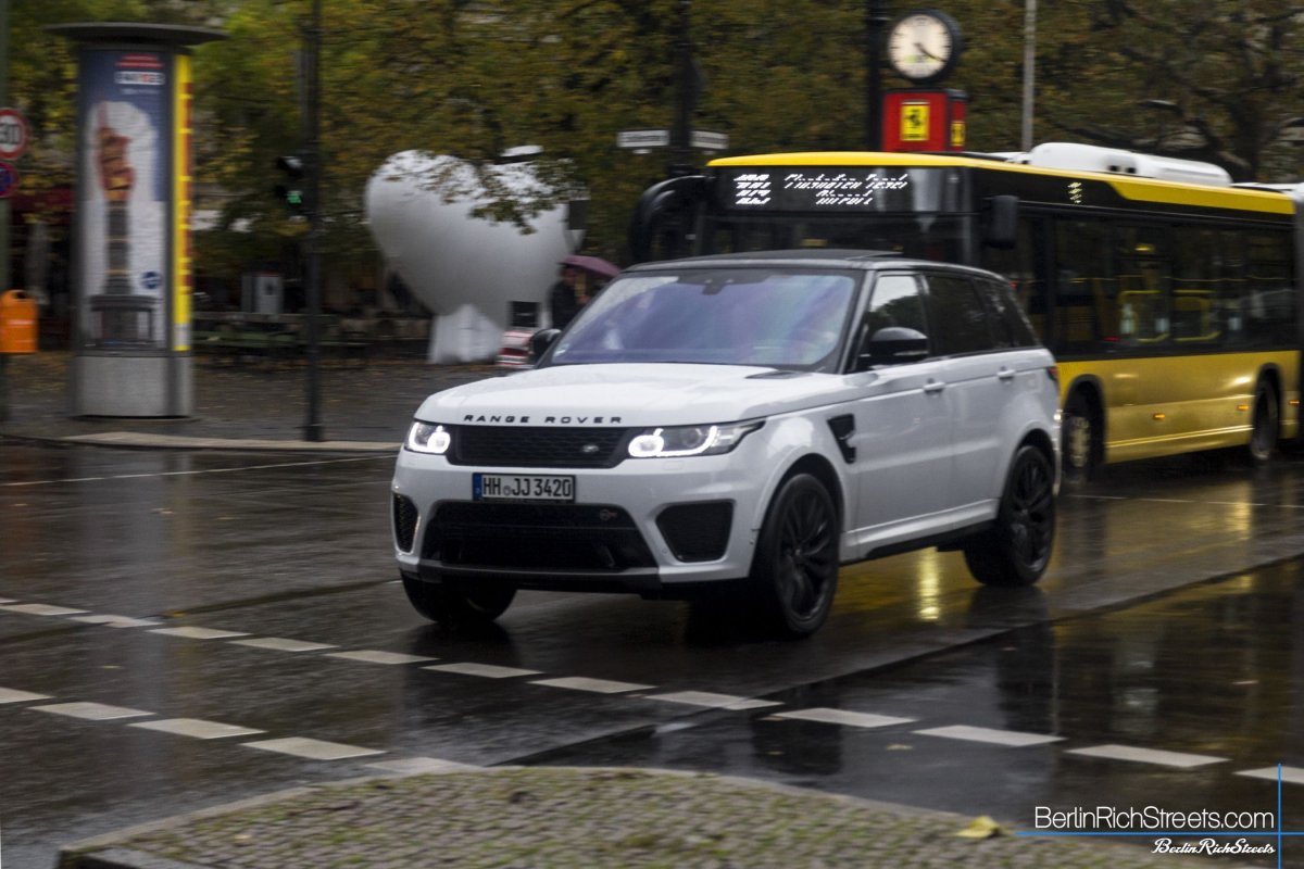 Land Rover Range Rover Sport SVR spotted in Berlin — BerlinRichStreets